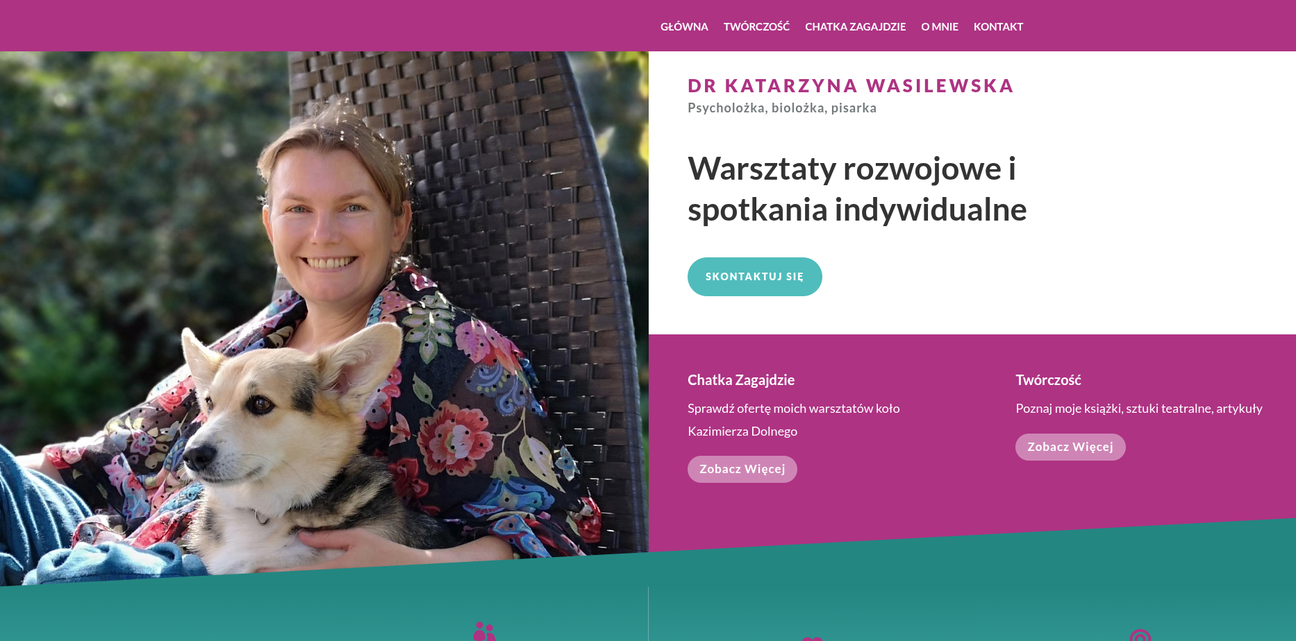Katarzyna Wasilewska - Author & Psychologist Portfolio